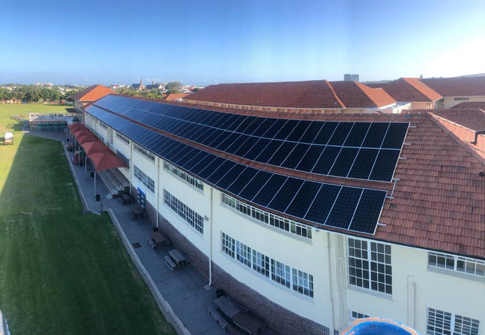 Clean energy for Alexander Road High School