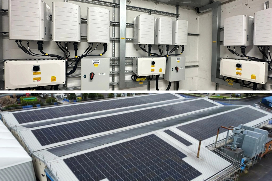 Solar mounting solution for Principal Doorsets solar project – Rubicon UK